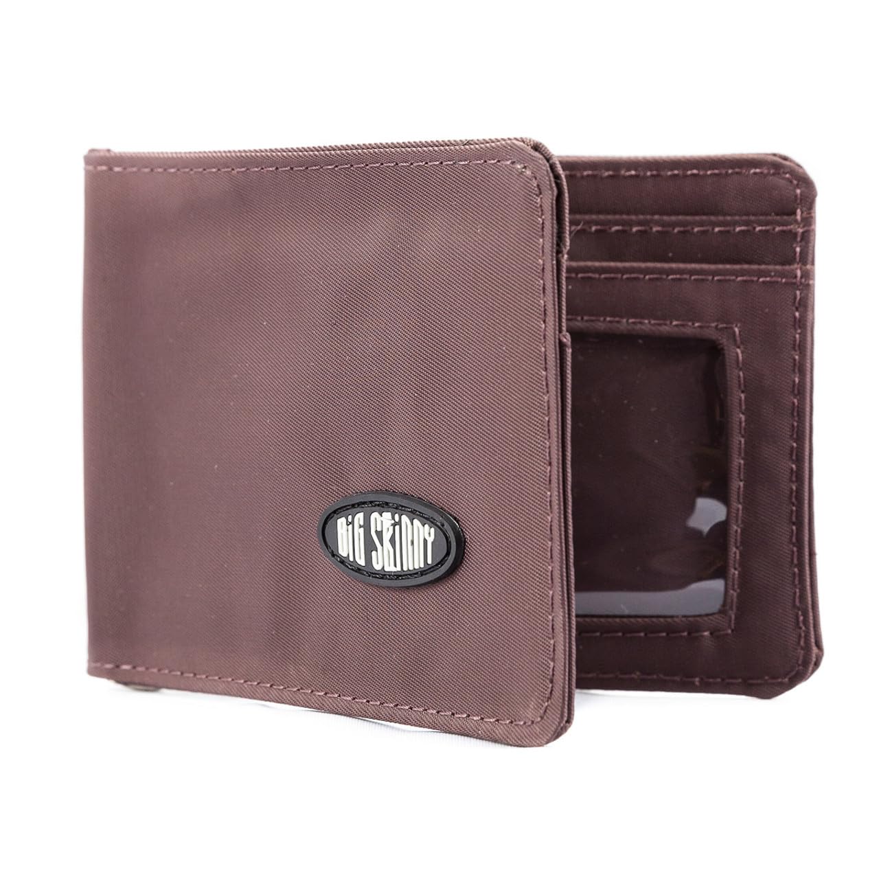 Big Skinny Men's Acrobat Money Clip Slim Wallet - Ultra Thin RFID Blocking Leather Bifold Wallet Holds 20 Cards & Cash - Perfect for Travel, Business & Everyday Use