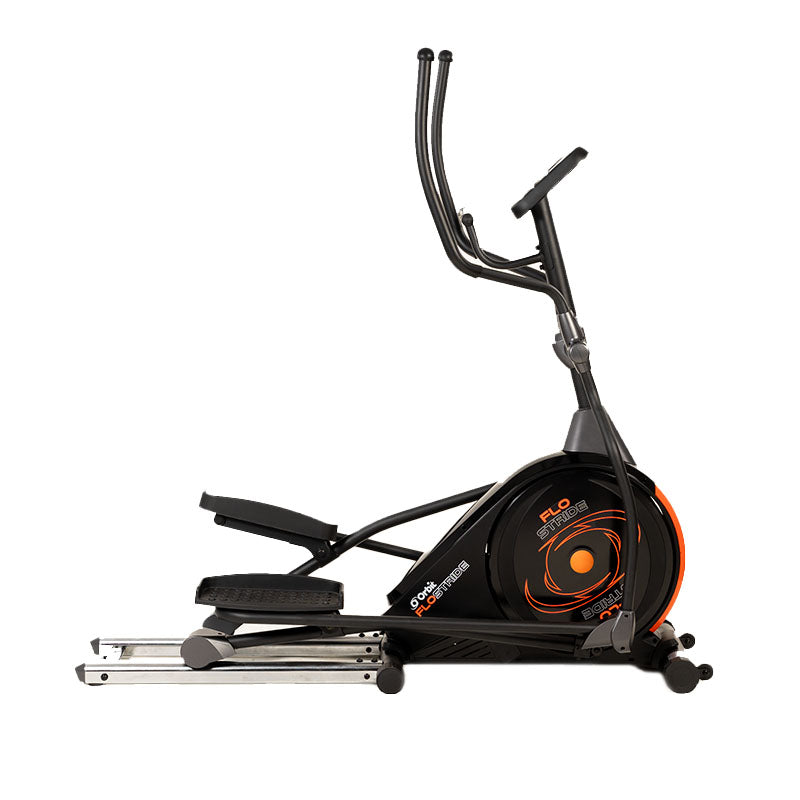 Orbit Flo Stride Elliptical Machine - Low Impact Cardio Trainer for Home Gym, Full Body Workout Equipment - Perfect for Small Spaces & Apartment Fitness
