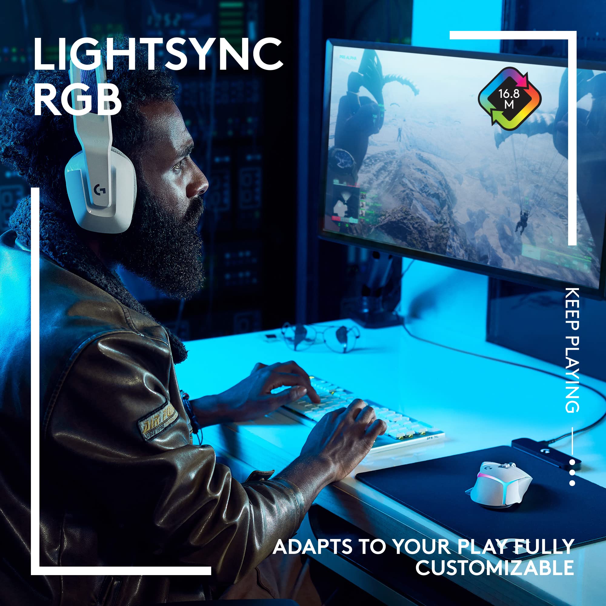 Logitech G502 X PLUS Wireless RGB Gaming Mouse & G915 TKL Mechanical Keyboard Bundle - LIGHTSYNC RGB, LIGHTSPEED Wireless - for PC Gaming, Esports, Streaming & Office Work (Black)