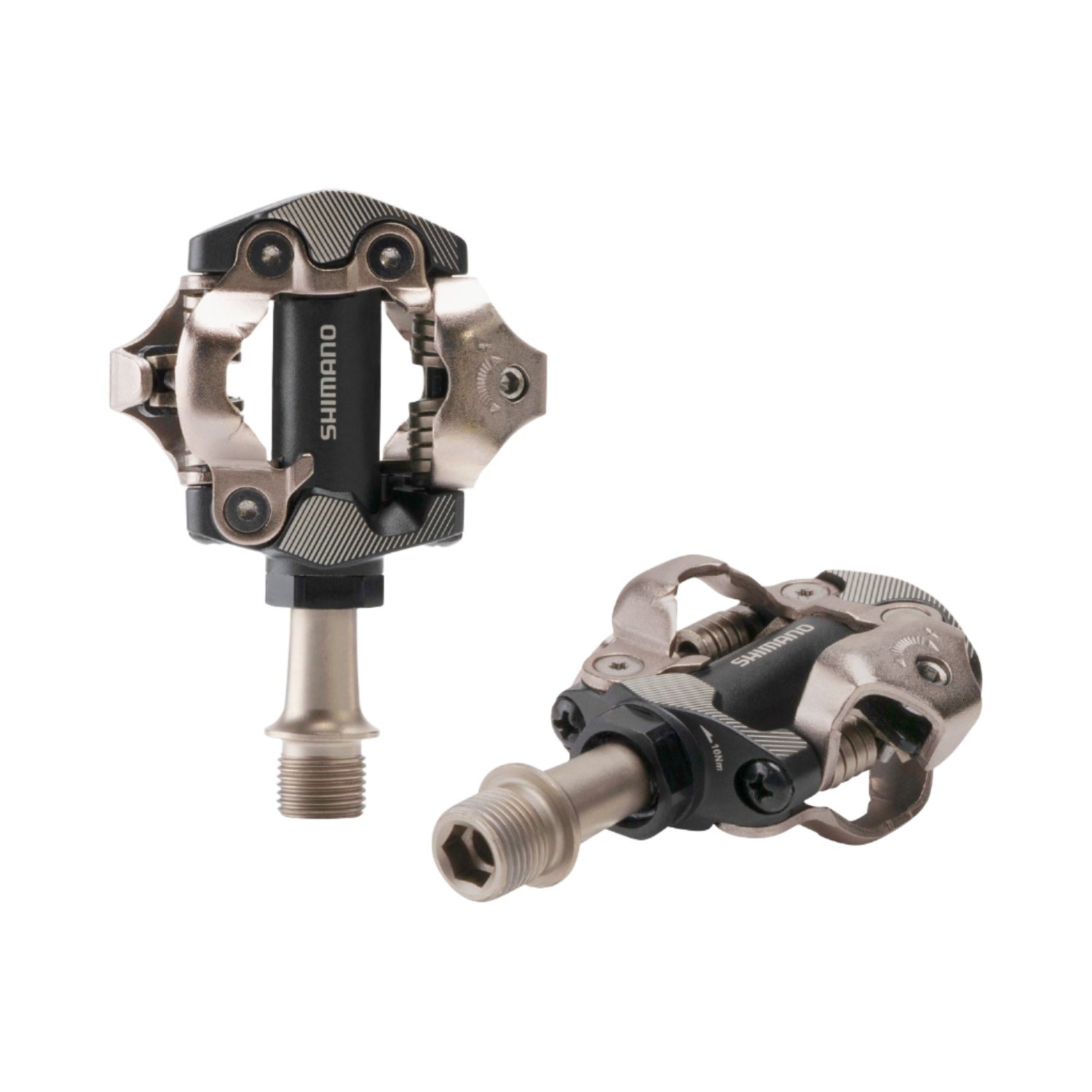 Shimano PD M8100 Deore XT Race SPD Pedals - High-Performance Mountain Bike Pedals for Trail & Enduro Riding | Durable & Lightweight Design for Off-Road Cycling