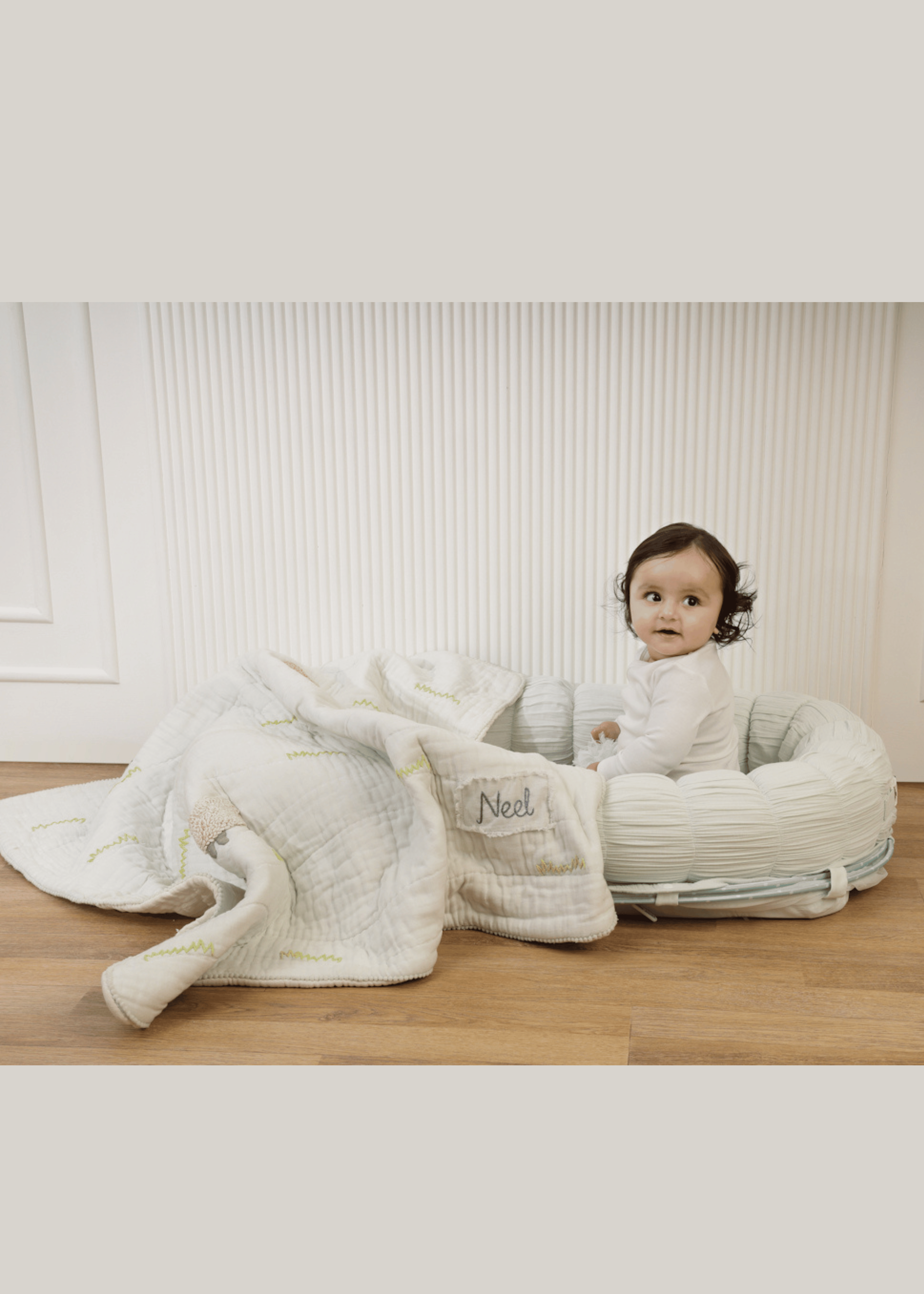 Sleep Cloud Nest Aqua Weighted Blanket with Counting Sheep Design - Soft & Cozy for Stress Relief, Anxiety, and Better Sleep | Perfect for Adults, Kids, and Home Use