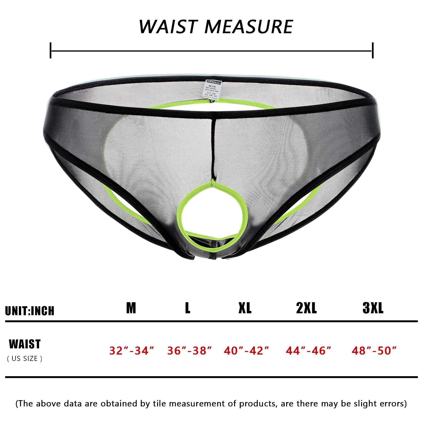 Men's Sexy See-Through Thong - Comfortable & Breathable Underwear for Intimate Moments & Special Occasions