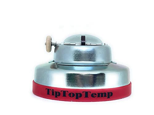 Tip Top Temp Attachable Grill Temperature Regulator (TTT-03 Kettle) – Premium BBQ Accessory for Charcoal Grills & Smokers – Perfect for Backyard Cookouts, Camping & Outdoor Cooking
