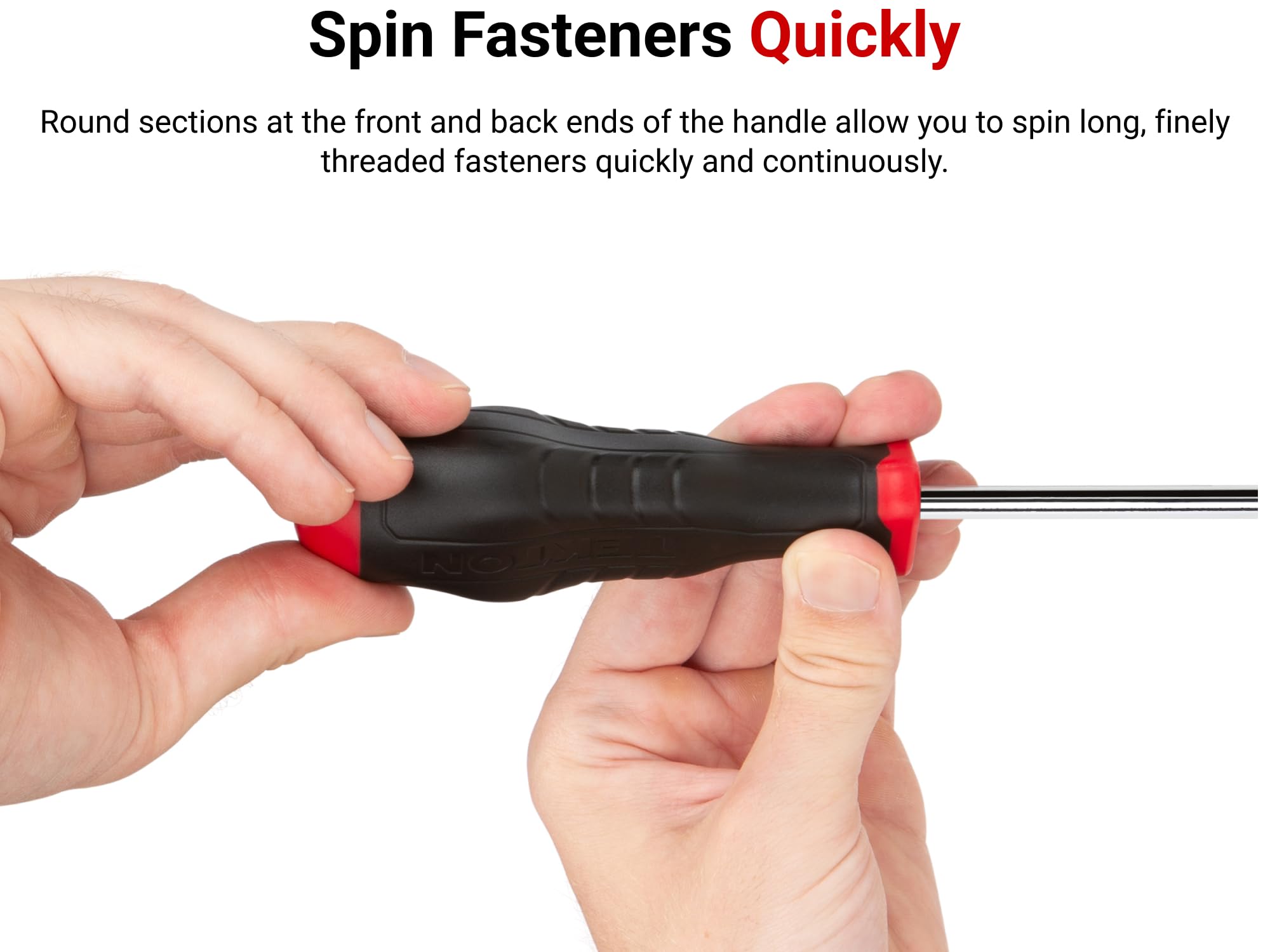 TEKTON 3-Piece Square High-Torque Screwdriver Set (S1-S3) | DHQ43001 | Made in USA | Professional Tool for Automotive, Machinery & Heavy-Duty Repairs