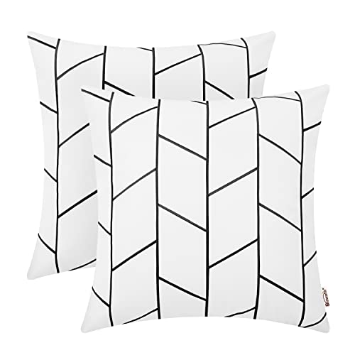 White Black - Geometric - a