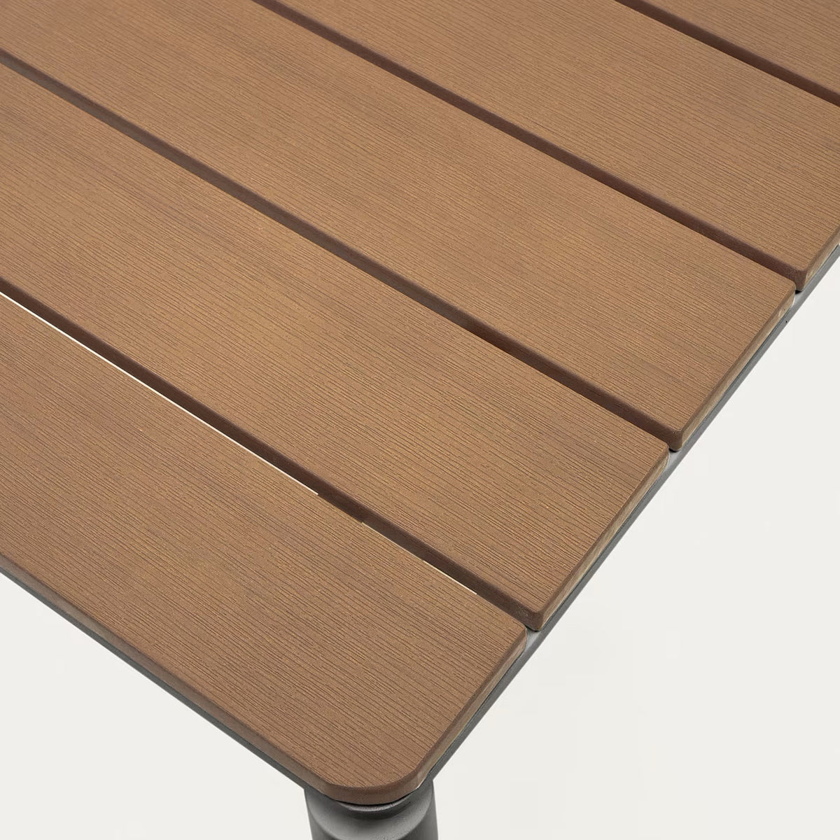 Canyelles Extendable Outdoor Dining Table - Weatherproof Patio Furniture for Garden, Backyard, and Poolside Entertaining