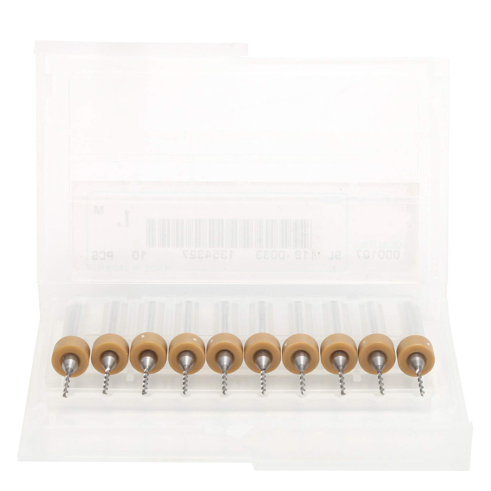 10Pcs Tungsten Carbide Printer Nozzle Cleaning Drill Bits - Durable Clog Cleaner Accessories for 3D Printers & Inkjet Printers - Perfect for Unclogging and Maintenance