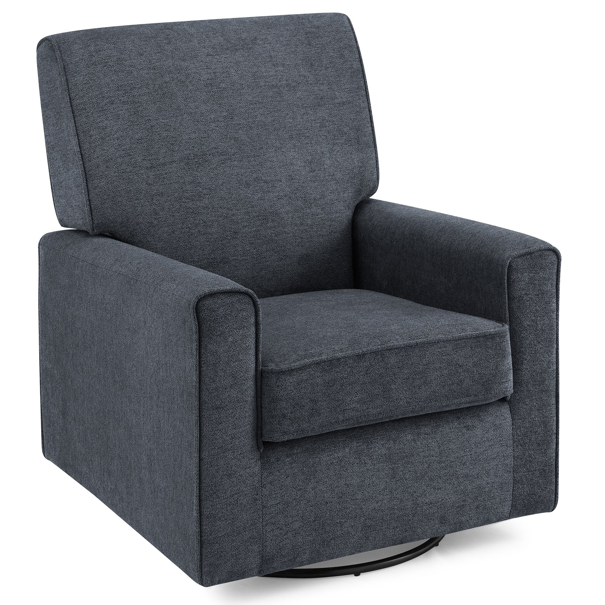 Sophie Nursery Glider Swivel Chair with LiveSmart Fabric - Comfortable Rocking Recliner for Breastfeeding, Baby Shower & Nursery Room - Perfect for Nursing Mothers and Newborn Care