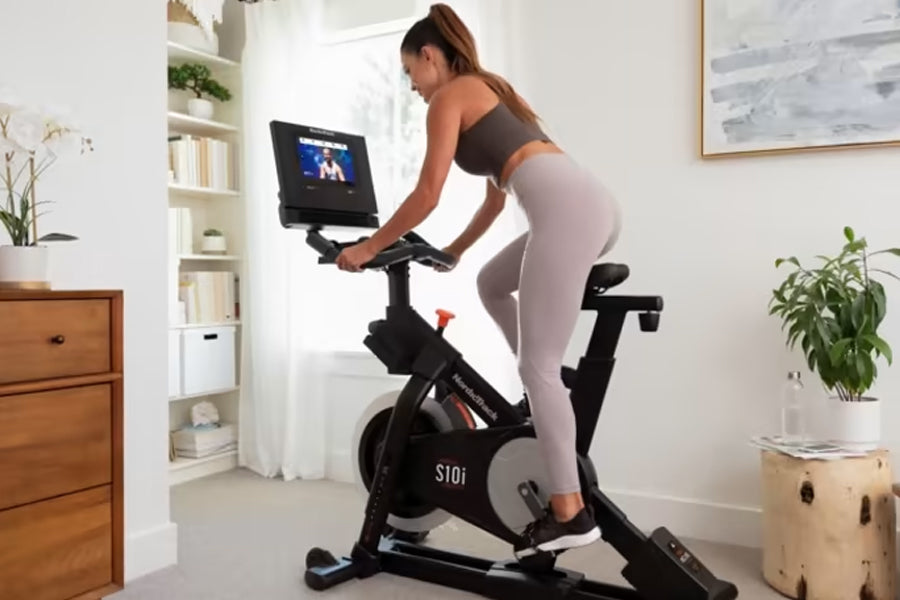 NordicTrack S10i Commercial Studio Bike - Premium Indoor Cycling Bike for Home Gym, Cardio Workout & Fitness Training - Perfect for Spin Classes, HIIT & Weight Loss