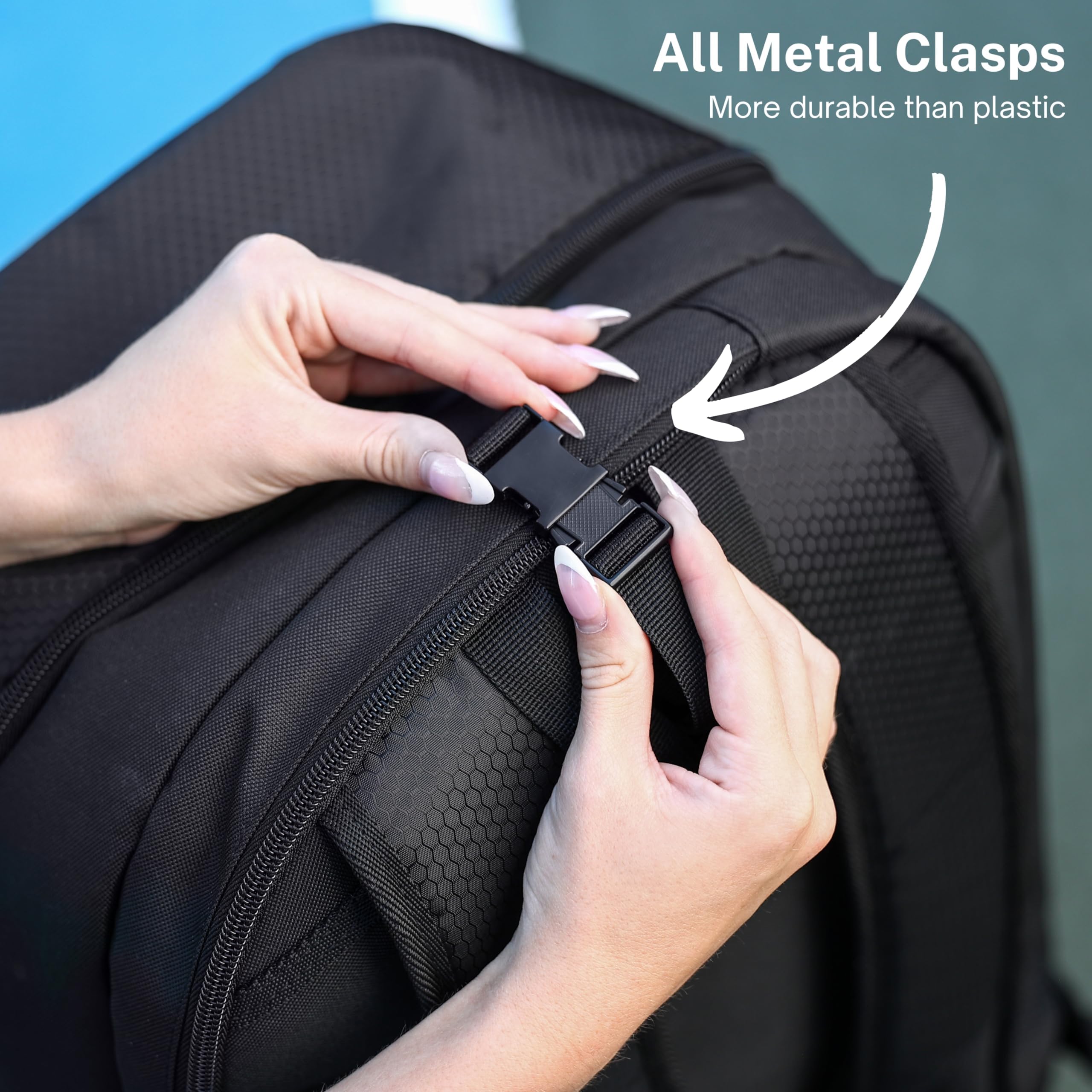 Premium Pickleball & Tennis Racket Backpack for Men & Women - All-in-One Sports Bag with Large Storage for Rackets, Laptop, Shoes & Accessories - Adjustable Straps for Comfort - Perfect for Court, Gym & Travel