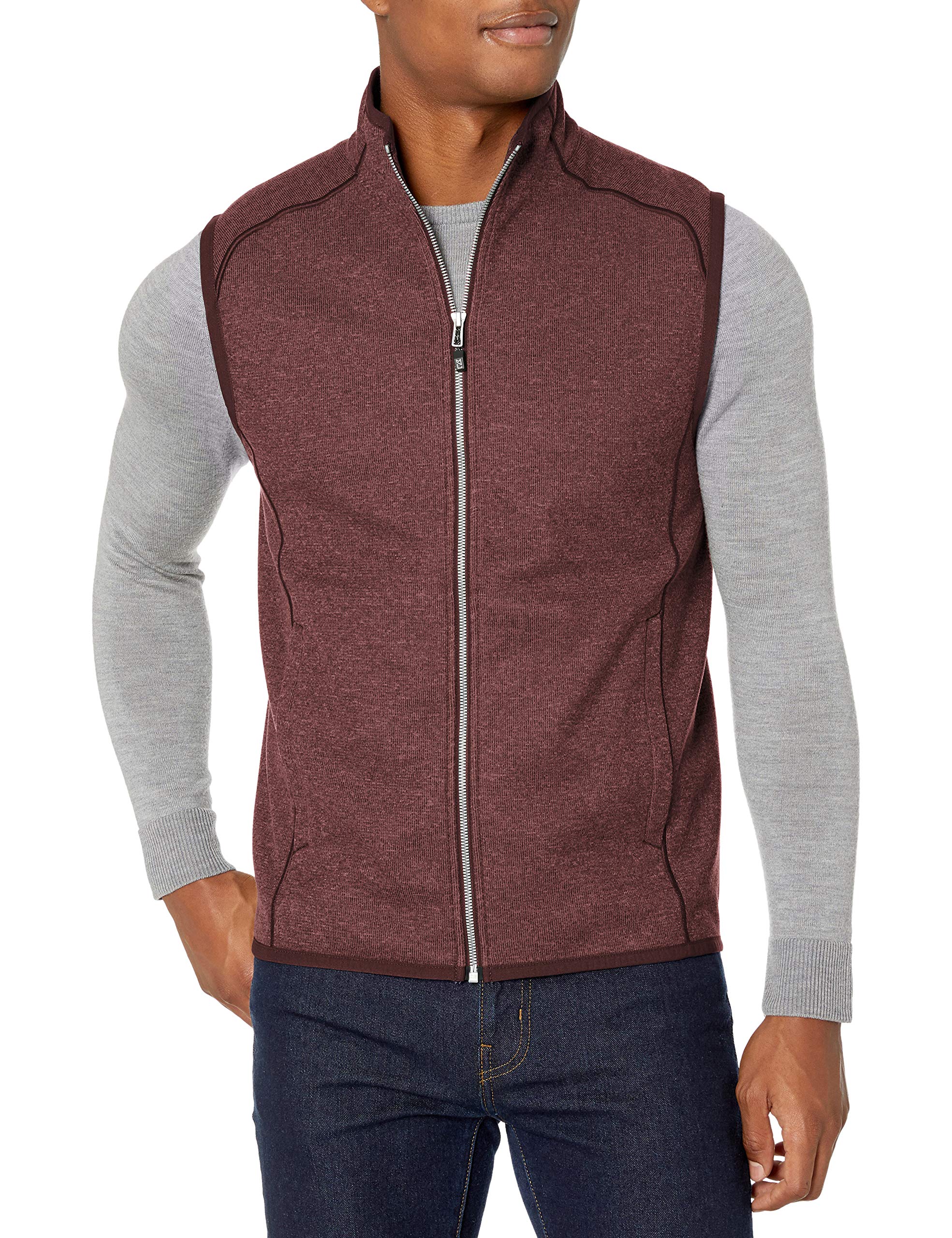 Cutter & Buck Men's Lightweight Performance Vest for Golf, Hiking & Outdoor Activities - Breathable & Moisture-Wicking