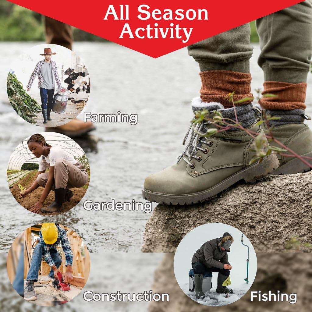 Big Boot Cleaner - Heavy Duty Extra Wide Shoe & Boot Brush with Weather Resistant Steel Frame | Made in USA | Ideal for Hiking, Farming & Outdoor Work