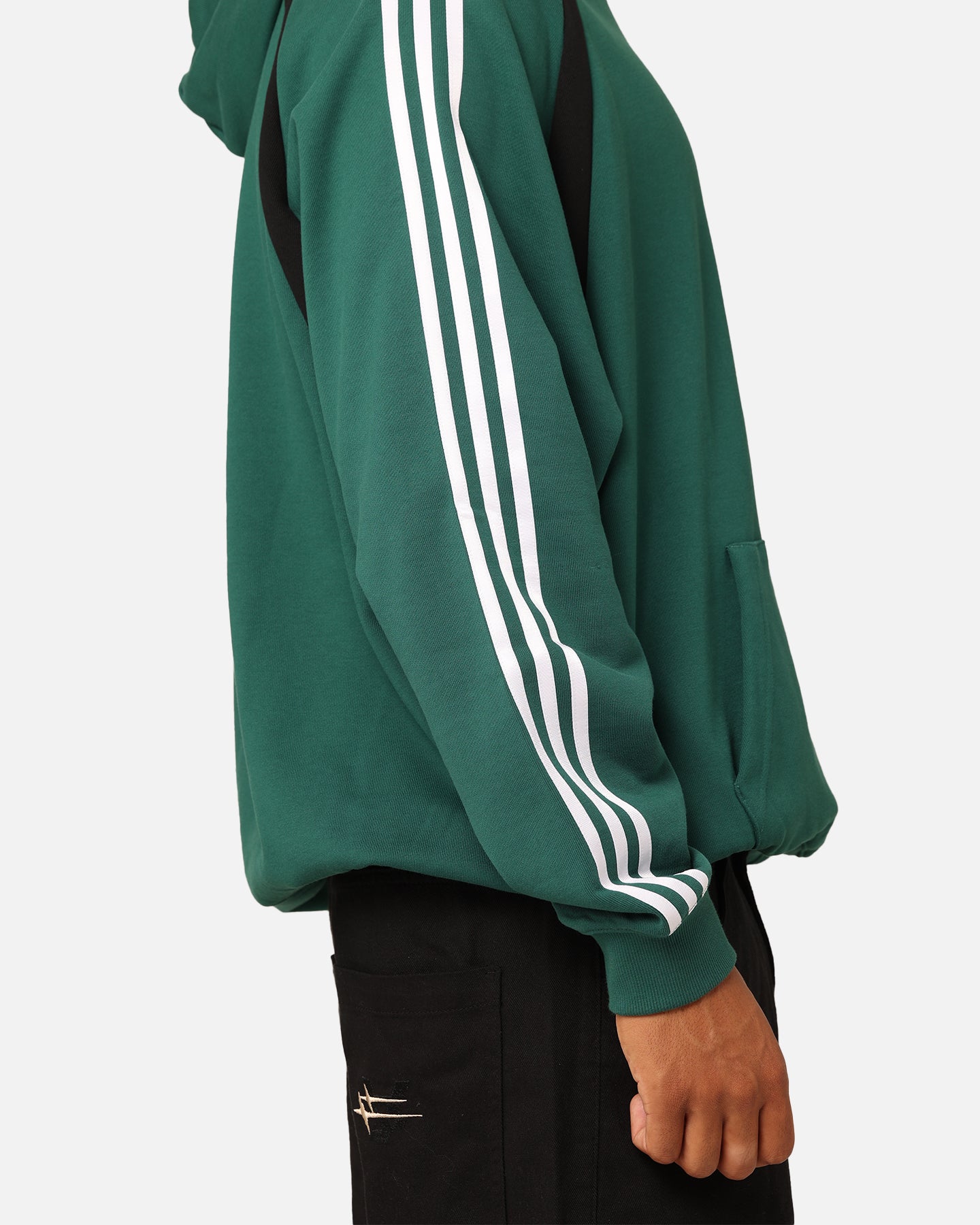 Adidas Oversized Hoodie for Men & Women - Collegiate Green | Comfortable Streetwear Pullover for Casual Wear, Gym & Lounge