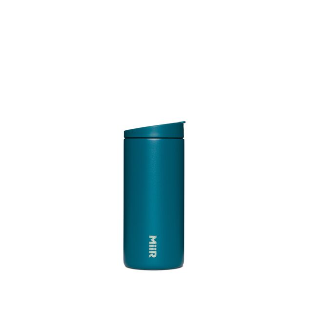 MiiR Flip Traveler 12oz Insulated Stainless Steel Water Bottle - Prismatic Teal | Leakproof & BPA-Free | Perfect for Travel, Hiking & Outdoor Adventures