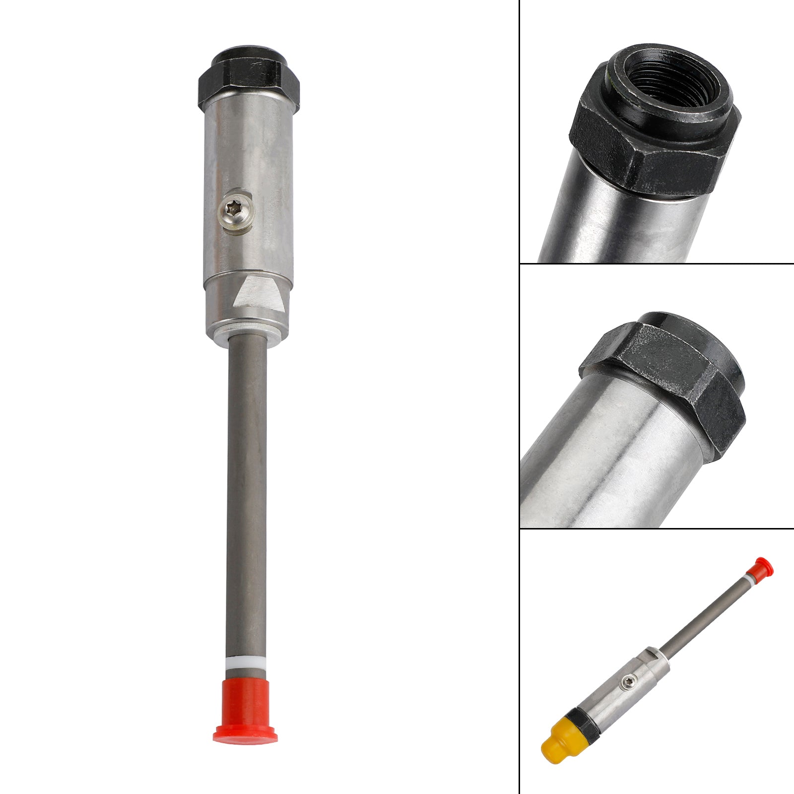 1/6 Sets 4W7018 Diesel Fuel Injector Pencil Nozzle for Caterpillar 3406B Engine - Replacement Part for Heavy-Duty Truck & Equipment Repair