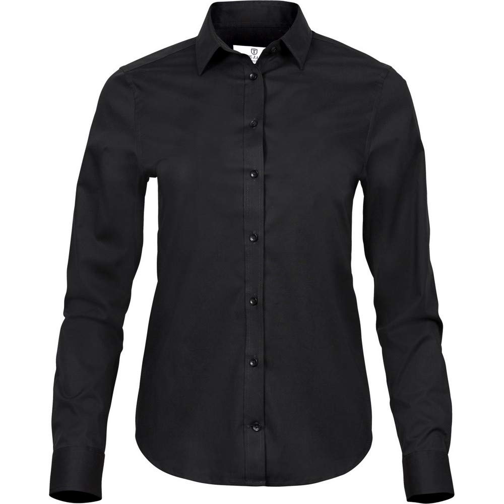 Women's Luxury Stretch Shirt - Soft Comfortable Blouse for Work & Casual Wear | Office, Date Night & Everyday Outfit
