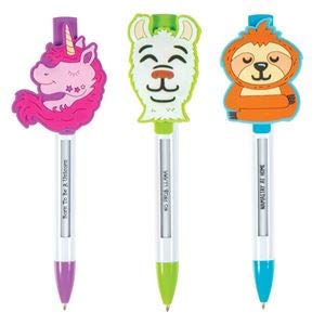 Set of 3 Spirit Animals Ex-Press-It Pens - Fun & Inspirational Writing Tools for Journaling, Note Taking & Gift Giving - Perfect for Students, Office & Creative Work