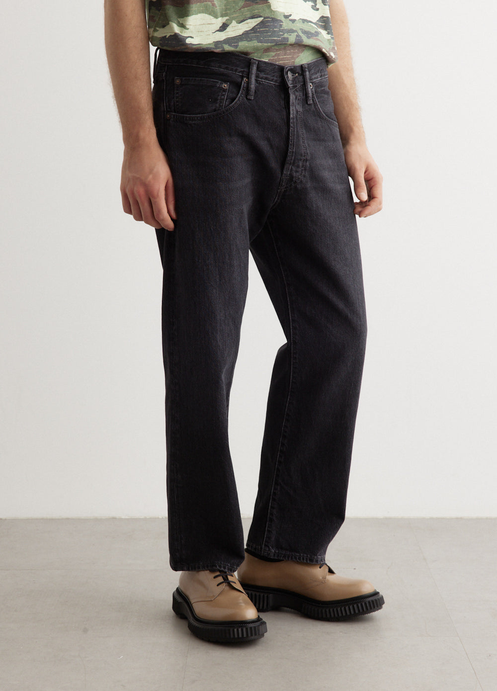 2003 Vintage Black Jeans for Men - Retro High Waisted Slim Fit Denim Pants - Perfect for Casual Wear, Street Style & 90s Fashion Outfits