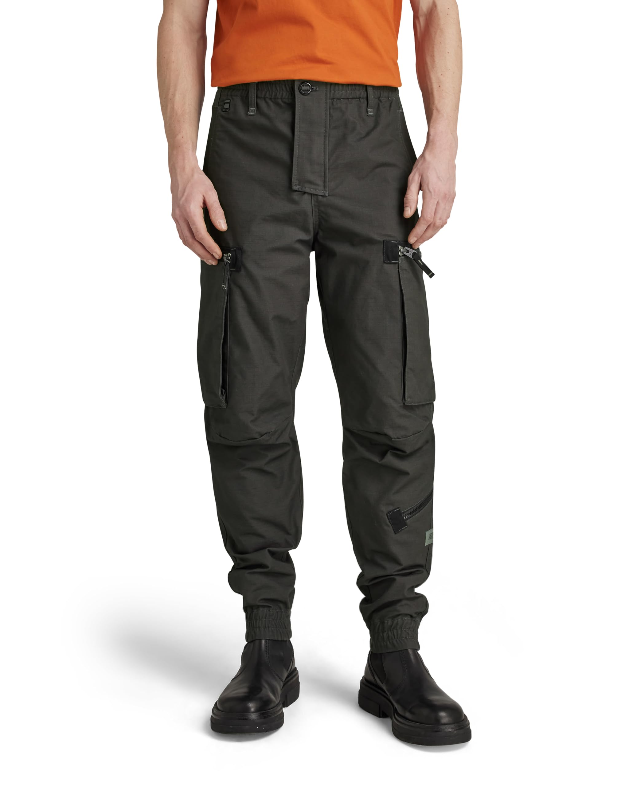 G-STAR Men's Flight RCT Cargo Pants - Durable Tactical Pants with Multiple Pockets for Outdoor, Work & Casual Wear | Water-Resistant & Comfortable Fit