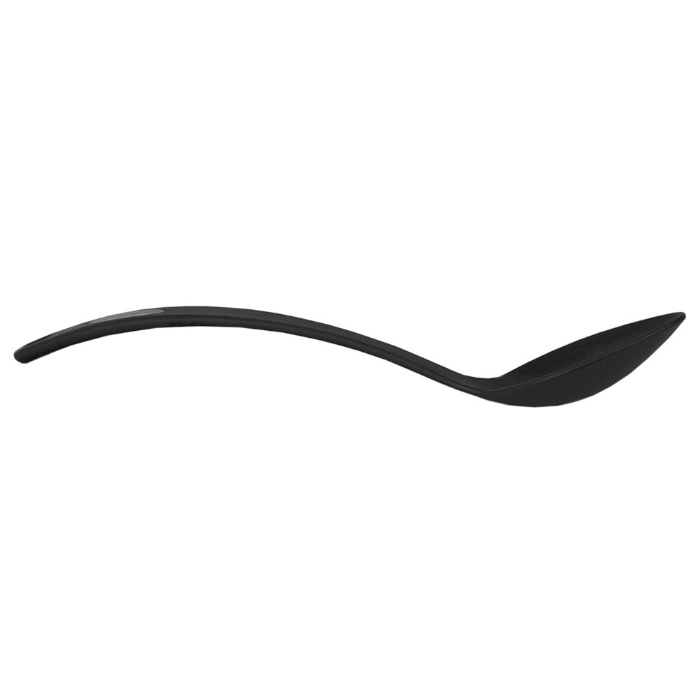 Heat-Resistant Non-Stick Flexible Nylon Kitchen Utensil Set - Curved Handle Spatula Spoon for Baking, Frying, Grilling & Cooking | Perfect for Serving, Mixing & Sauteing | Durable & Safe for All Cookware