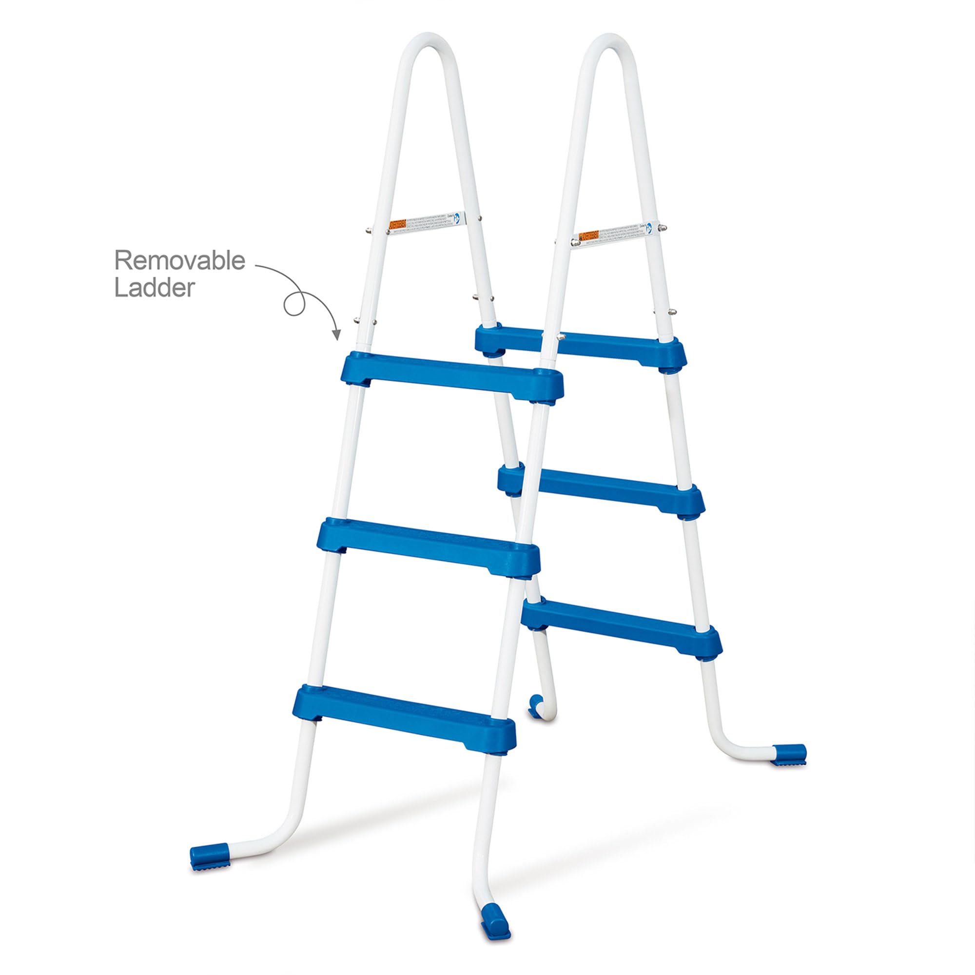 **Funsicle 36 Inch SureStep 3-Step Swimming Pool Ladder with 12' x 30