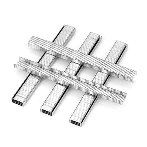 U-Shaped Nails Pins - 3800 Rounds, Standard Wire Diameter, Durable Brick & Trunking Nails (Code 1008J) - Perfect for Masonry Work, Cable Management & DIY Projects