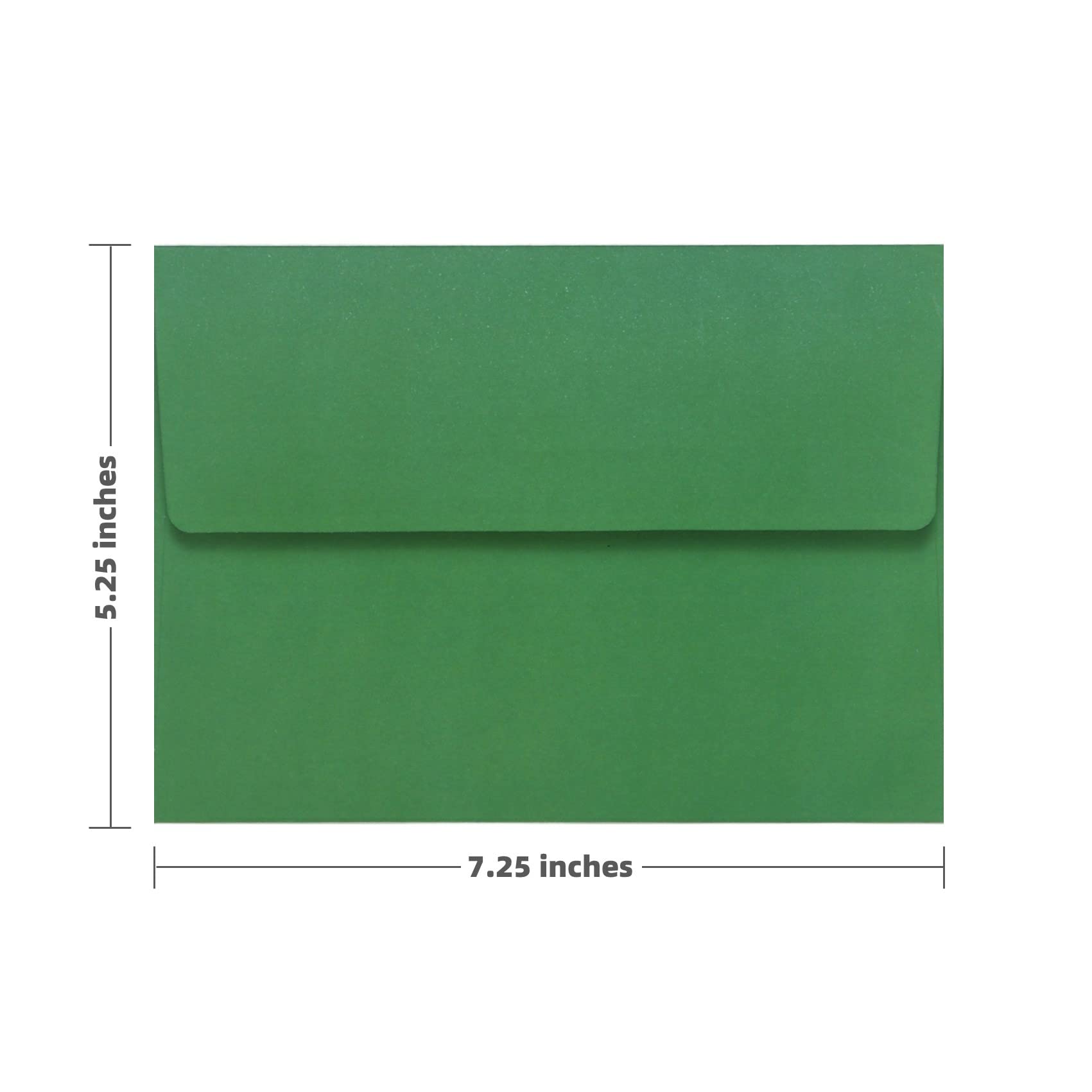 36-Pack Green 5x7 Self Seal A7 Envelopes - Gradient Fade Out Mailing Envelopes for Invitations, Letters, Photos, Thank You Cards, Wedding - Perfect for Business Correspondence, Greeting Cards & Event Stationery