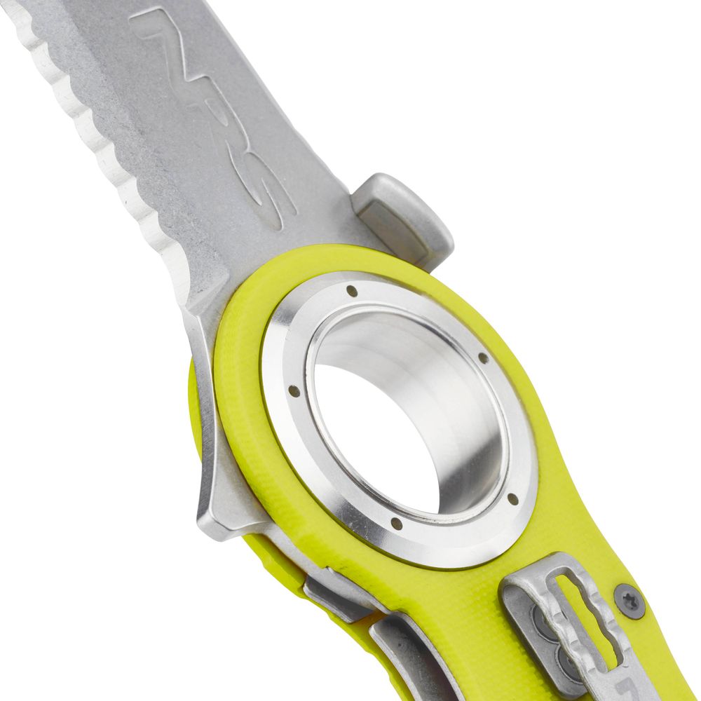 NRS Pilot Access Knife - Compact Folding Knife with Stainless Steel Blade for Outdoor, Camping, Hiking & Survival Gear | Perfect for Cutting Ropes, Fishing Lines & Emergency Situations