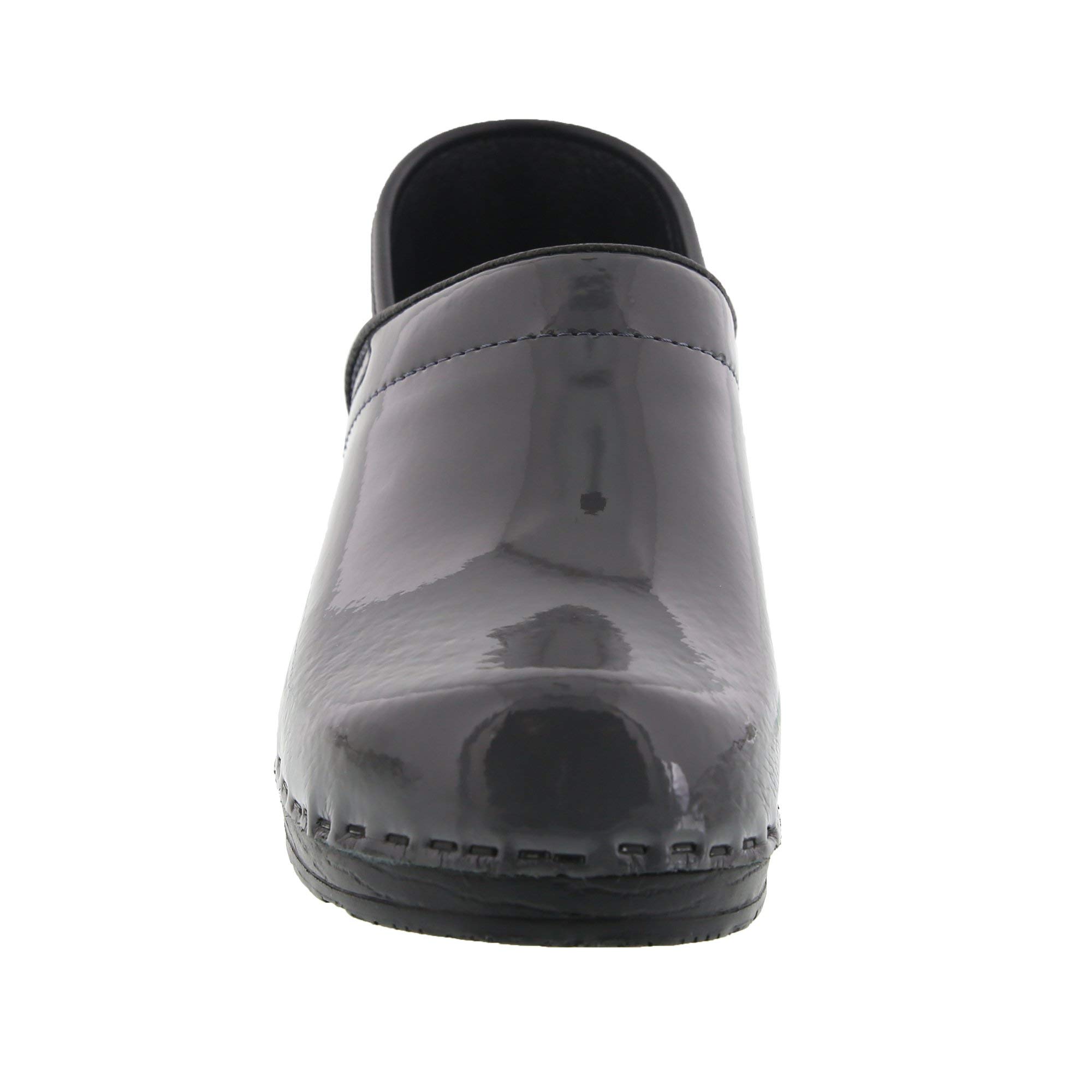 BJORK Swedish Comfort Women's Professional Leather Clogs - Slip-Resistant Kitchen Shoes for Nurses, Chefs & Healthcare Workers