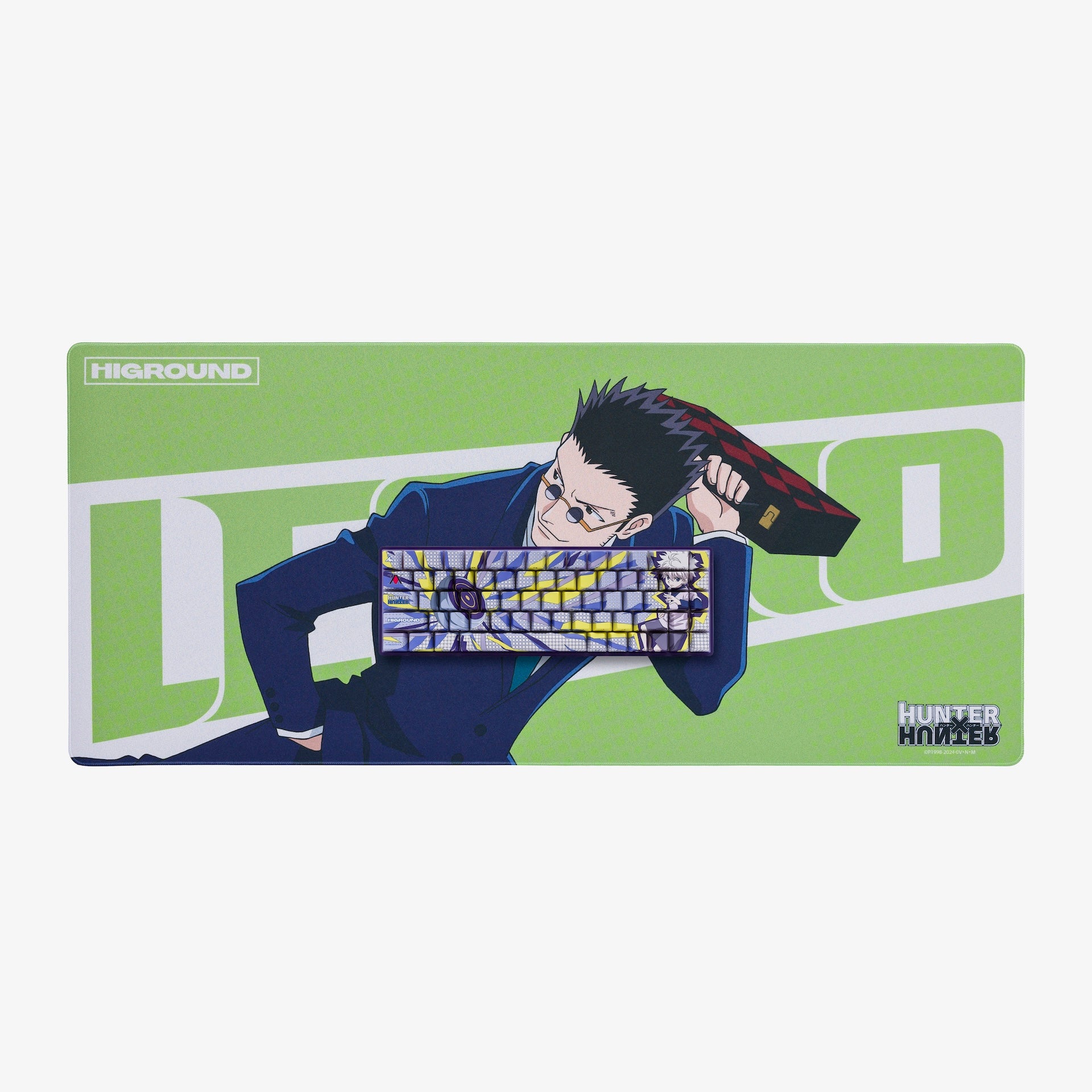 HxH x HG Large Gaming Mouse Pad with Leorio Design - Perfect for PC, Laptop & Office Workstations