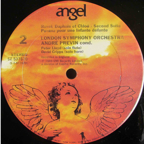 André Previn & The London Symphony Orchestra - Ravel Boléro LP Vinyl Record Album (VG+ Condition) | Classical Music Collectors, Audiophiles, Vinyl Enthusiasts