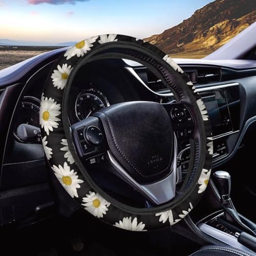 Daisy Print Black