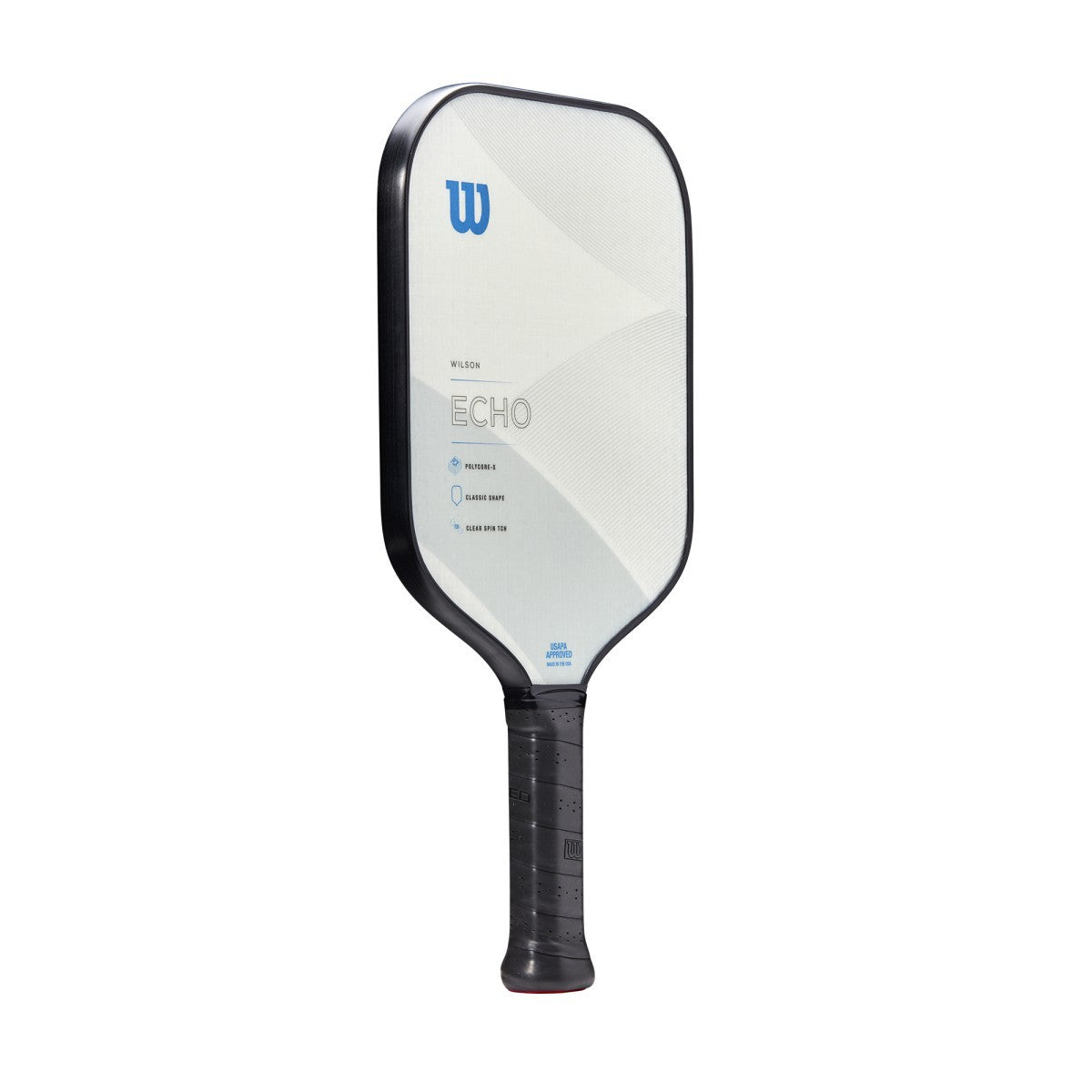 Wilson Echo Pickleball Paddle - Premium Graphite Face with Polymer Core for Control & Power | Perfect for Recreational & Competitive Play | Indoor & Outdoor Court Use
