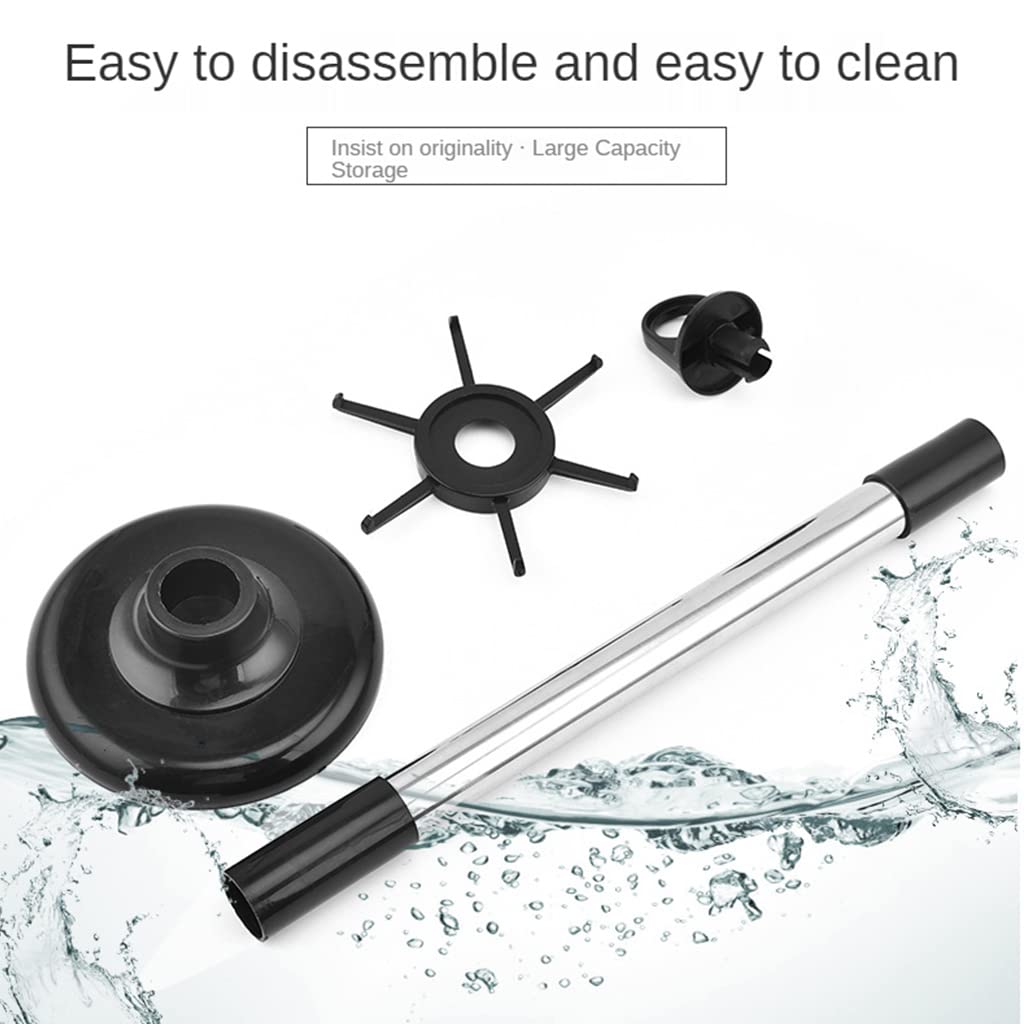 Rotatable Kitchen Utensil Stand with 6 Hooks - Space Saving for Small Kitchens