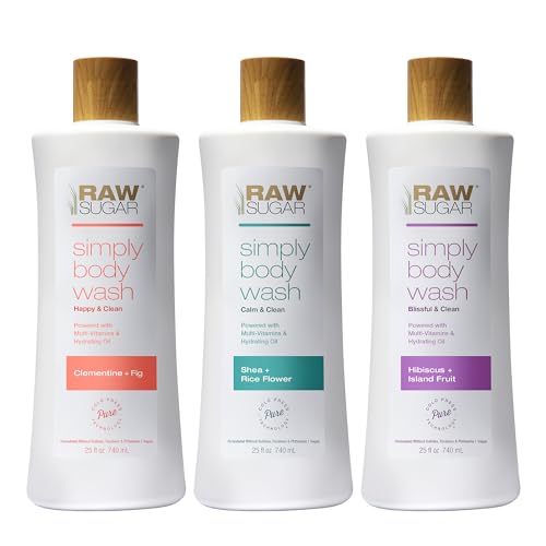 Shea + Rice Flower, Clementine + Fig, and Hibiscus + Island Fruit