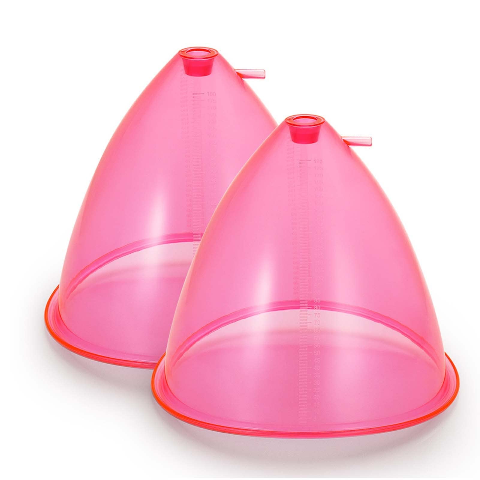 **180ml/21cm Vacuum Cups for Buttock Lift & Body Massage - Vacuum Therapy Accessories for Body Shaping & Cellulite Reduction (Pack of 1) - Perfect for Home Spa & Professional Use**