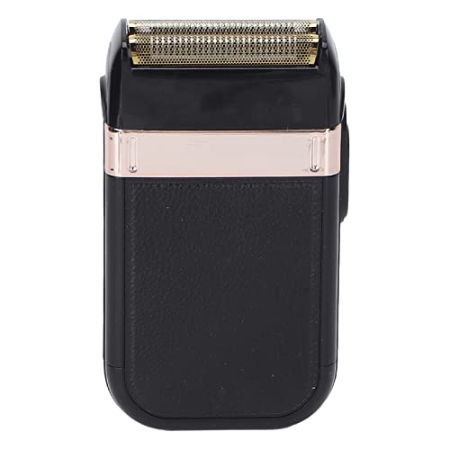 USB Rechargeable Electric Foil Shaver for Men - Low Noise, Stainless Steel Blades, Portable & Cordless - Perfect for Travel, Home, and Office Use