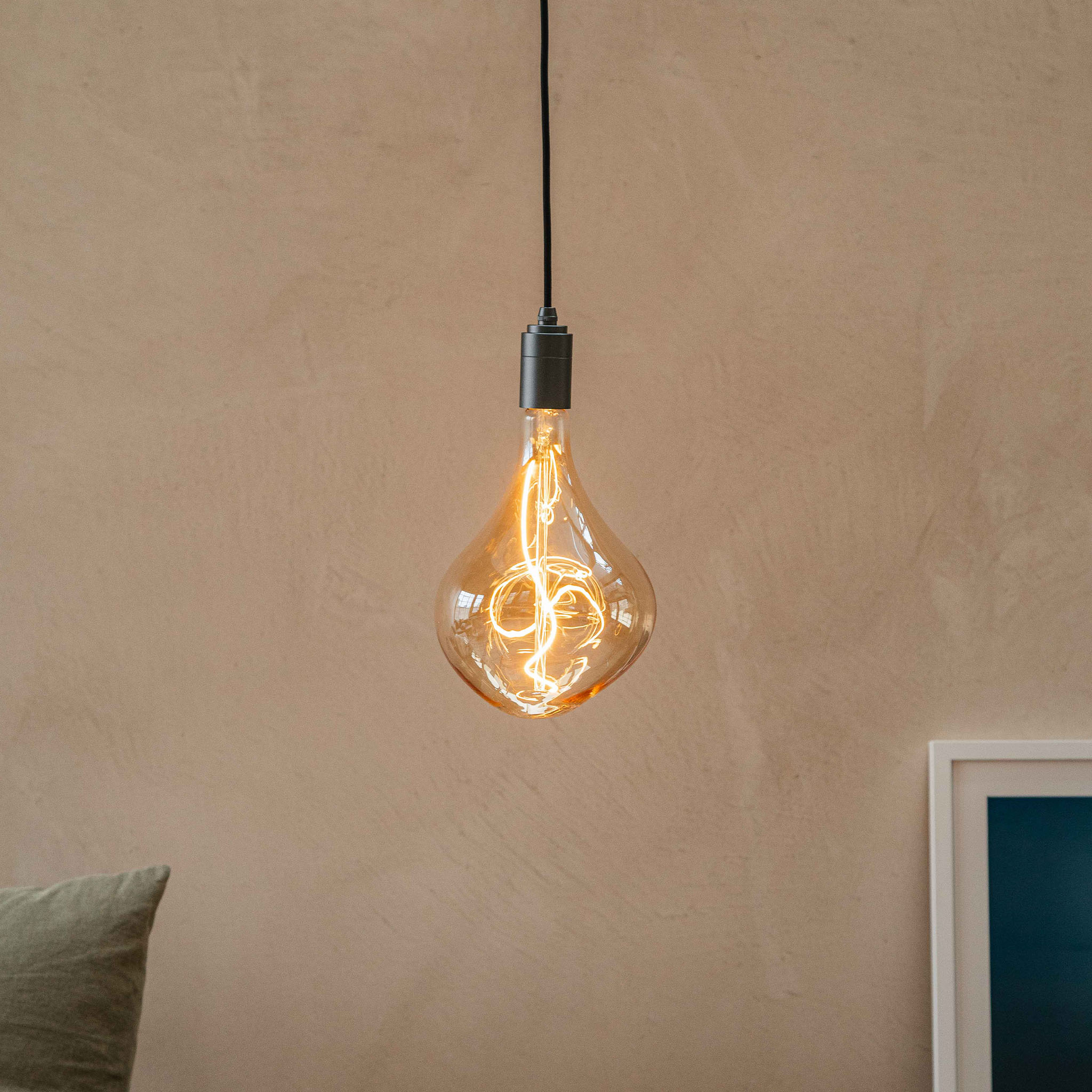 Voronoi II Modern Pendant Light in Graphite - Sleek Geometric Design for Kitchen Island, Dining Room & Living Room Lighting