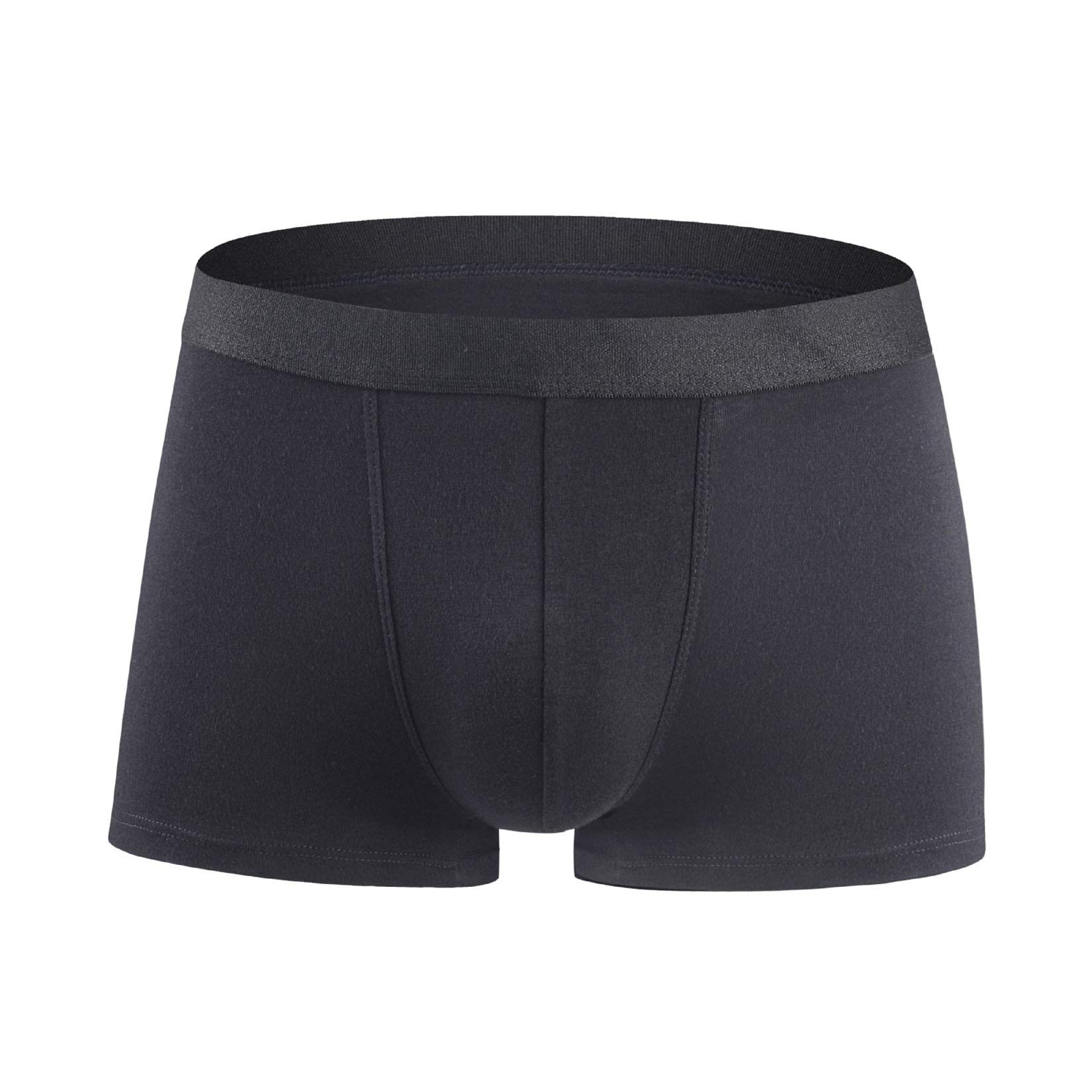Jiyaru Men's Boxer Briefs - Breathable Cotton Underwear for Men | Soft & Comfortable for Daily Wear, Workout & Sleep