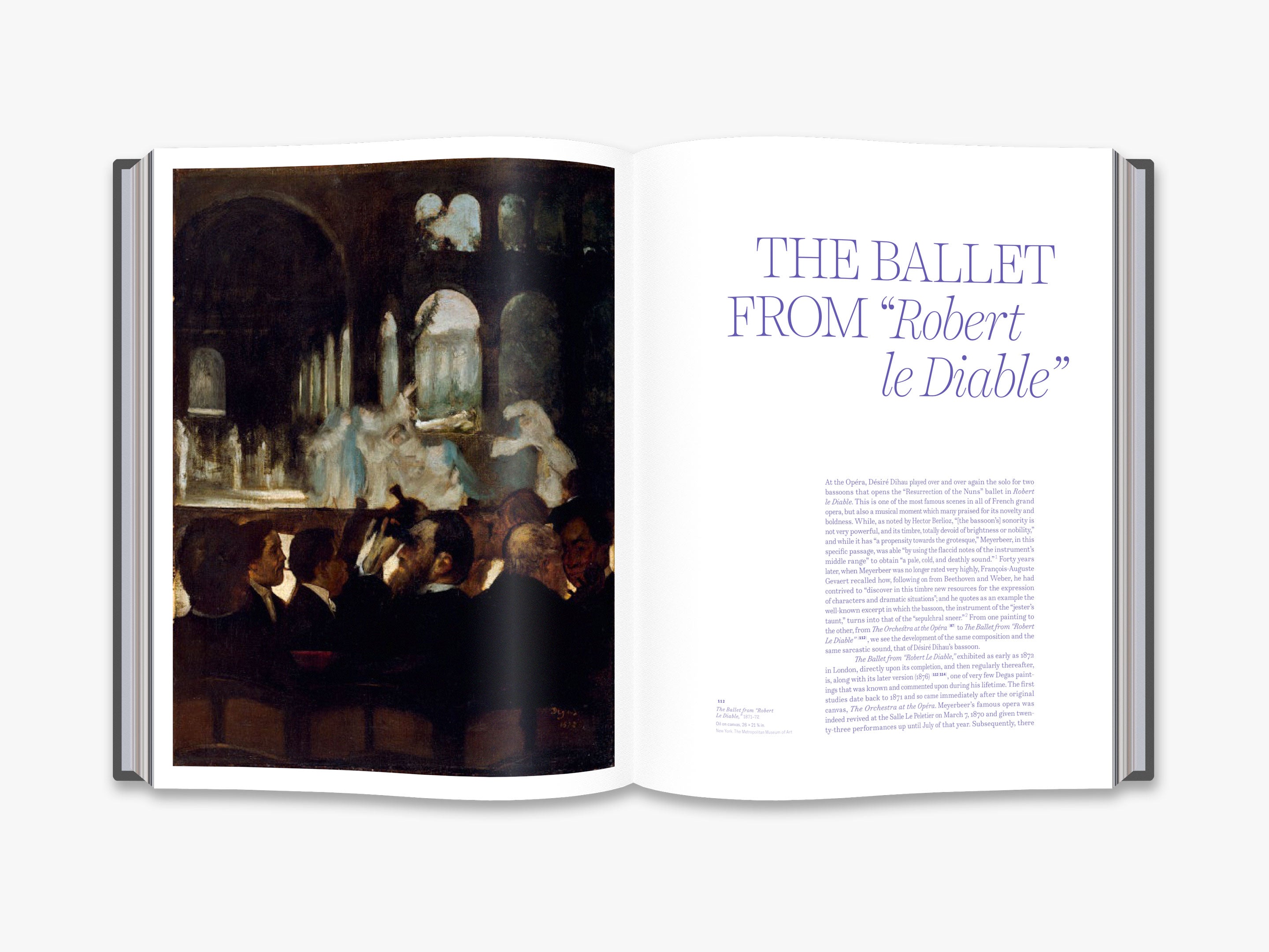 Degas at the Opera - Edgar Degas Art Book | Impressionist Ballet Paintings Collection | Perfect for Art Lovers & Home Decor