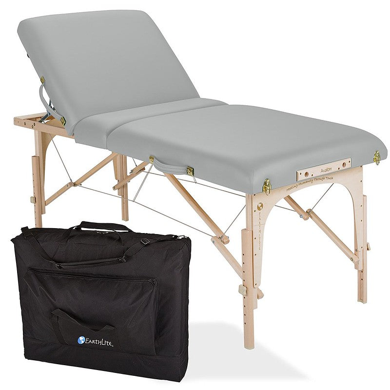 Earthlite Avalon XD Professional Massage Table with Manual Tilt - Portable Spa Table for Therapists, Chiropractors & Home Use - Perfect for Massage Clinics, Wellness Centers & Mobile Therapy