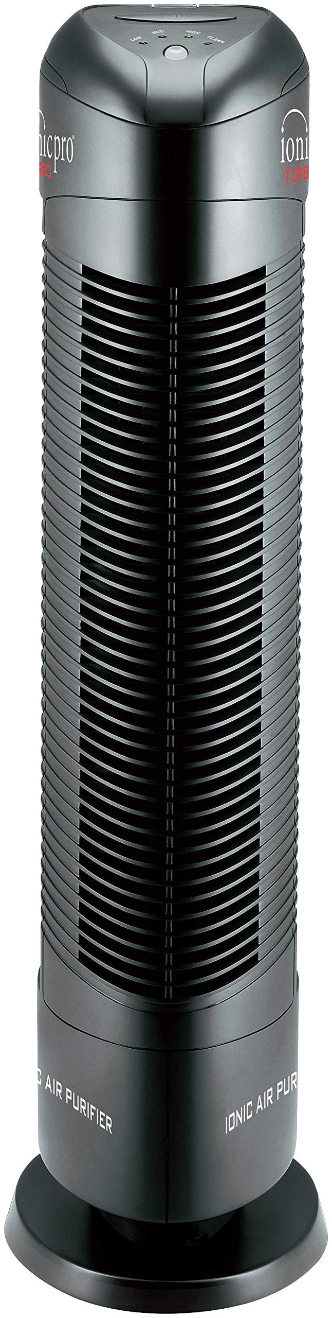 Envion Ionic Pro 90IP01TA01W Turbo Ionic Air Purifier for Large Rooms up to 500 sq ft - HEPA Filter, Quiet Operation, Black - Perfect for Bedrooms, Living Rooms & Offices