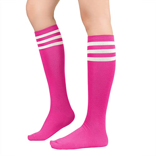 1 Pack Hot Pink White