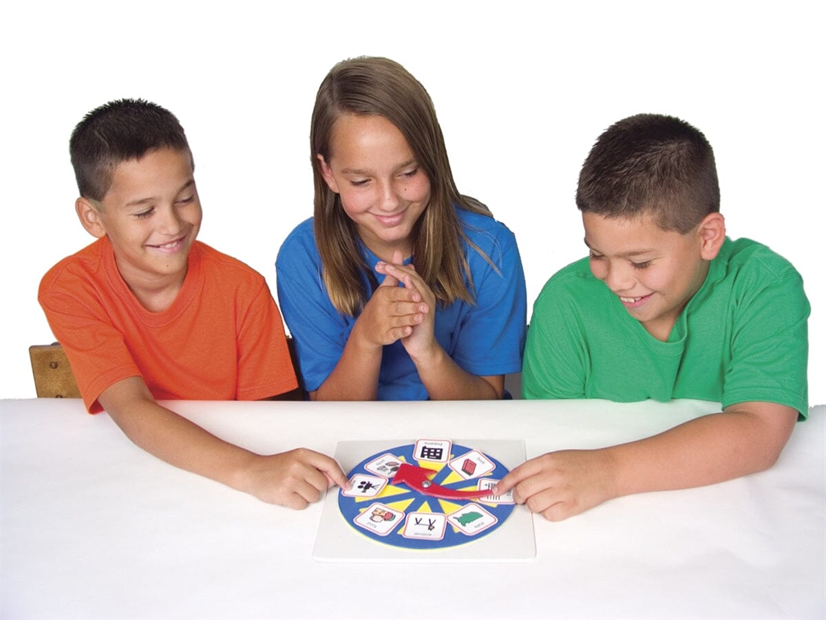 Create A Game: Chunky Game Spinner for Kids & Family - Fun DIY Board Game Accessory for Parties, Classrooms & Game Nights