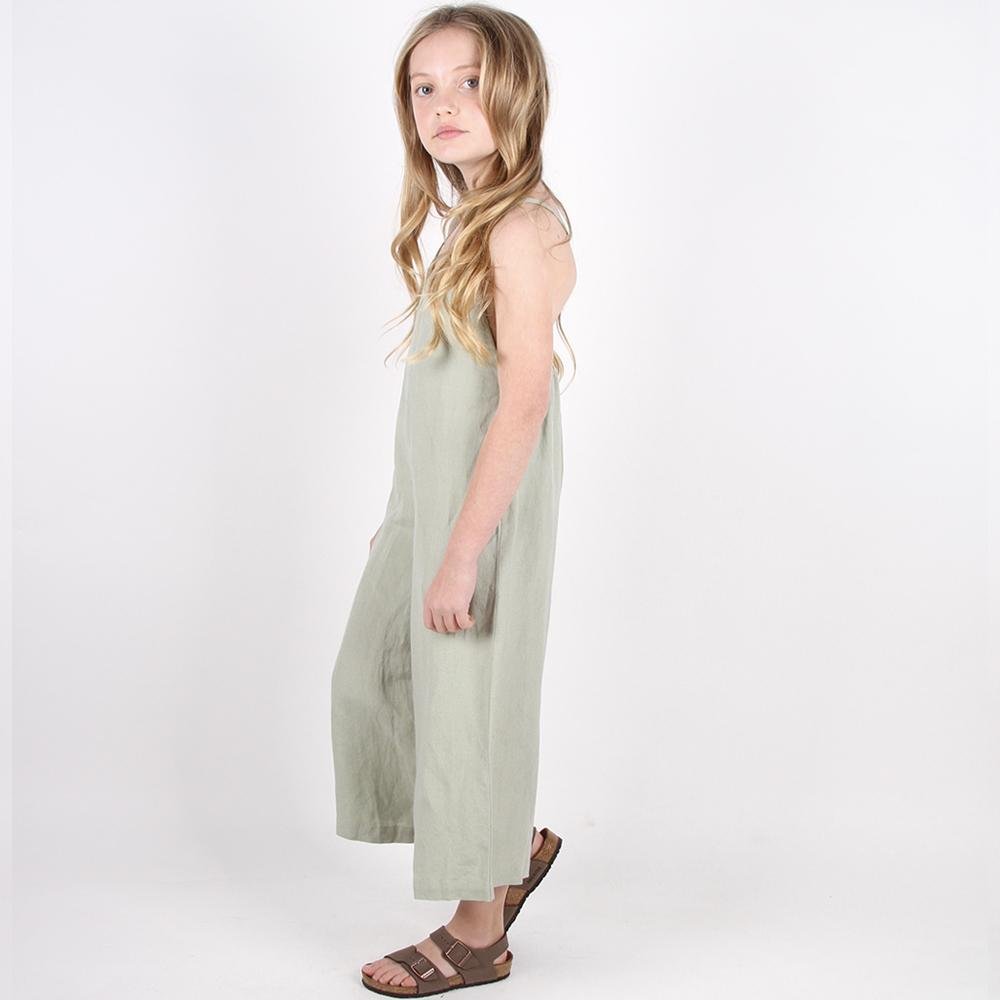 Women's Slouchy Overalls in Sage Green - Comfortable & Stylish Jumpsuit for Casual Wear, Outdoor Activities & Fashion Outfits