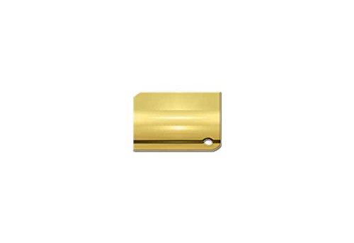 10-Pack Solid Brass Jamb Pocket Door Bolt with PVD Coating - Rust-Resistant Sliding Door Hardware for Bedrooms, Closets & Interior Spaces