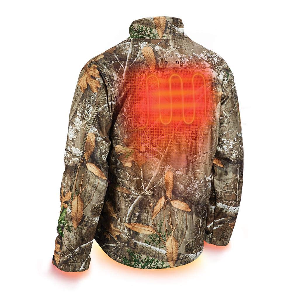 Milwaukee Men's Camo Hoodie - All-Season Warm Fleece Pullover, Medium Size, Regular Fit for Outdoor Work & Hunting | Perfect for Camping, Hiking & Casual Wear