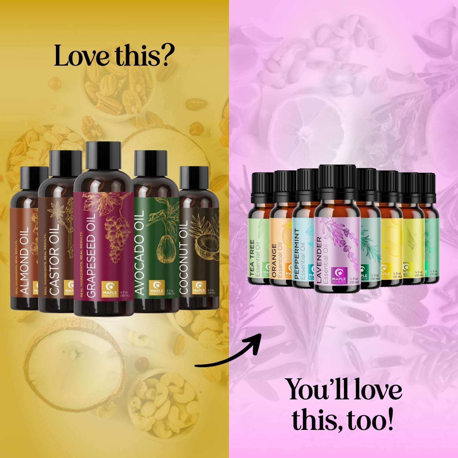 Best Carrier Oil Set for Aromatherapy & Massage - 100% Pure & Natural Essential Oil Dilution Blends for Skin & Hair Care
