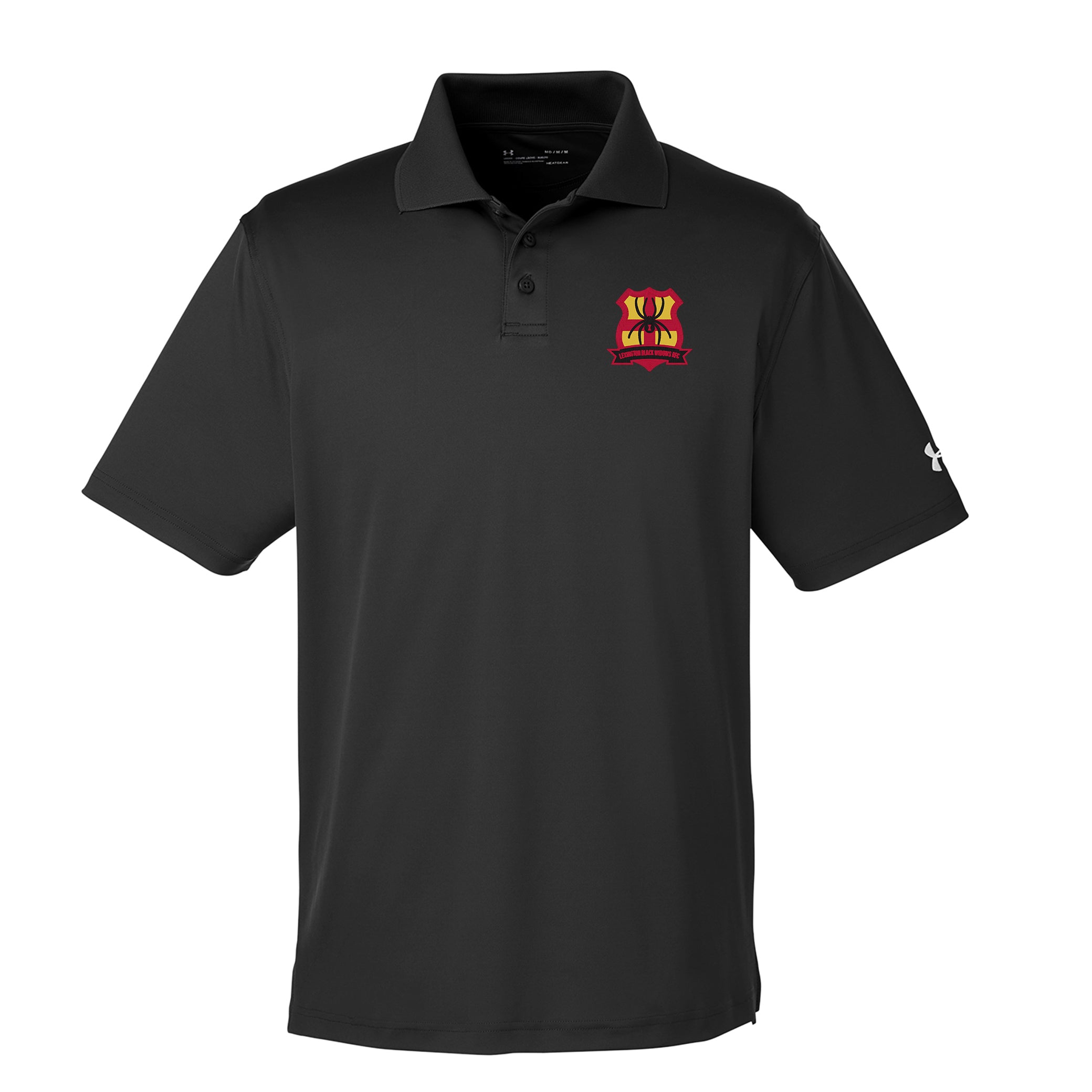 Black Widows RFC Corp Performance Polo Shirt for Men - Moisture-Wicking, Breathable & Quick-Dry Golf & Tennis Polo - Ideal for Sports, Work & Casual Wear