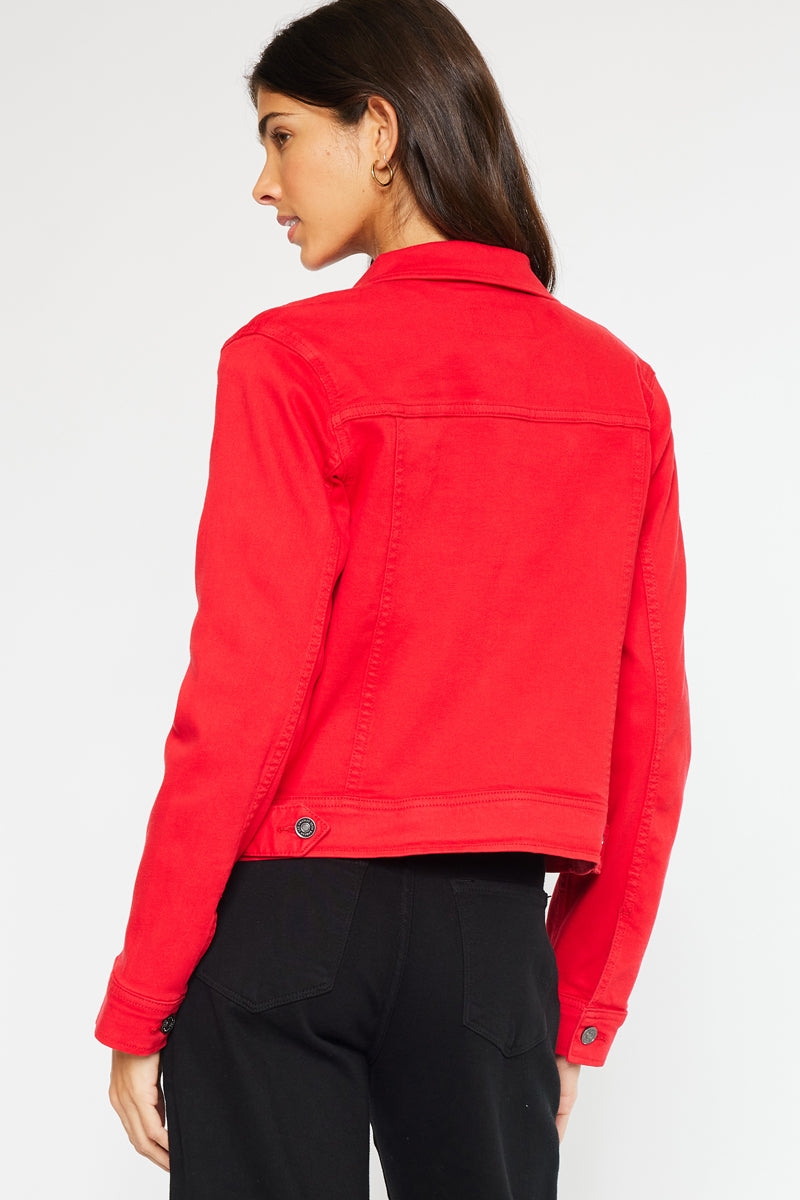 Stylish Tulip Color Jacket for Women - Lightweight Waterproof Windbreaker with Hood - Perfect for Hiking, Travel & Outdoor Activities